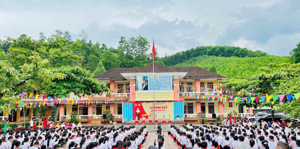 CÁC TRƯỜNG HỌC TRÊN ĐỊA BÀN XÃ SƠN KIM 1 TỔ CHỨC TỔNG KẾT NĂM HỌC 2025-2026.