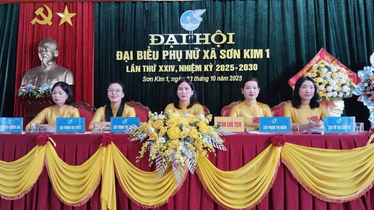 Hội LHPN xã biên giới Sơn Kim 1: Đại hội đại biểu nhiệm kỳ 2025 – 2030