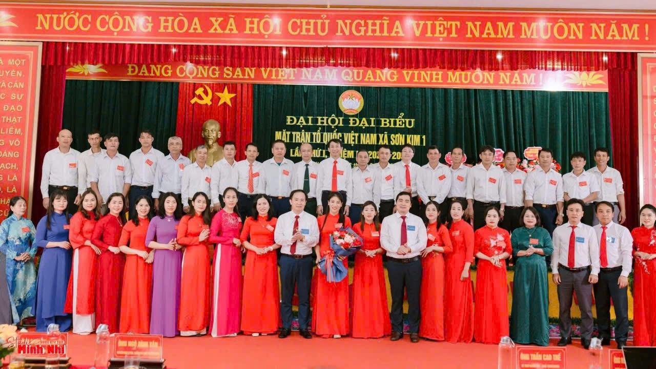 Đại hội đại biểu MTTQ xã Sơn Kim 1 lần thứ nhất, nhiệm kỳ 2025 – 2030