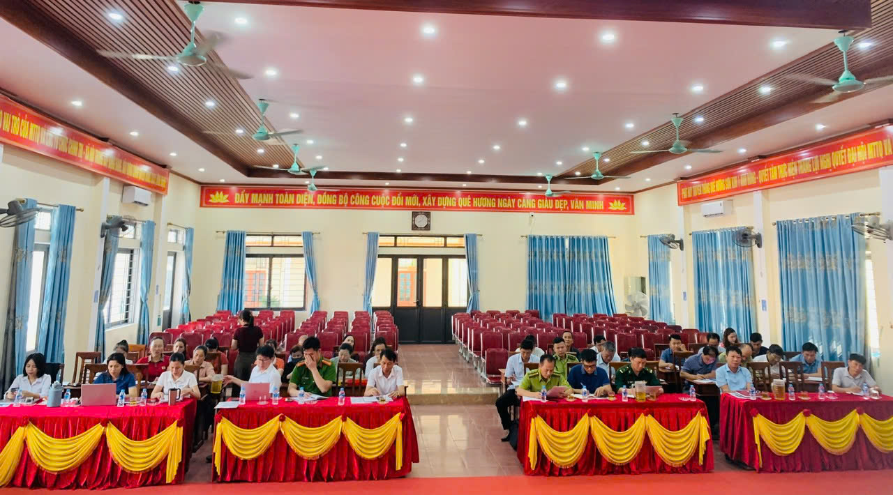 XÃ SƠN KIM 1 TỔ CHỨC HỘI NGHỊ TỔNG KẾT CÔNG TÁC BẢO VỆ, PHÒNG CHÁY, CHỮA CHÁY RỪNG VÀ CÔNG TÁC PHÒNG CHỐNG THIÊN TAI NĂM 2025, TRIỂN KHAI NHIỆM VỤ NĂM 2026 