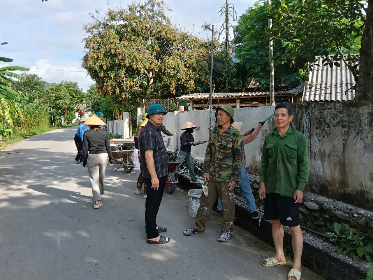 Sơn Kim 1 tập trung cao trong công tác xây dựng nông thôn mới