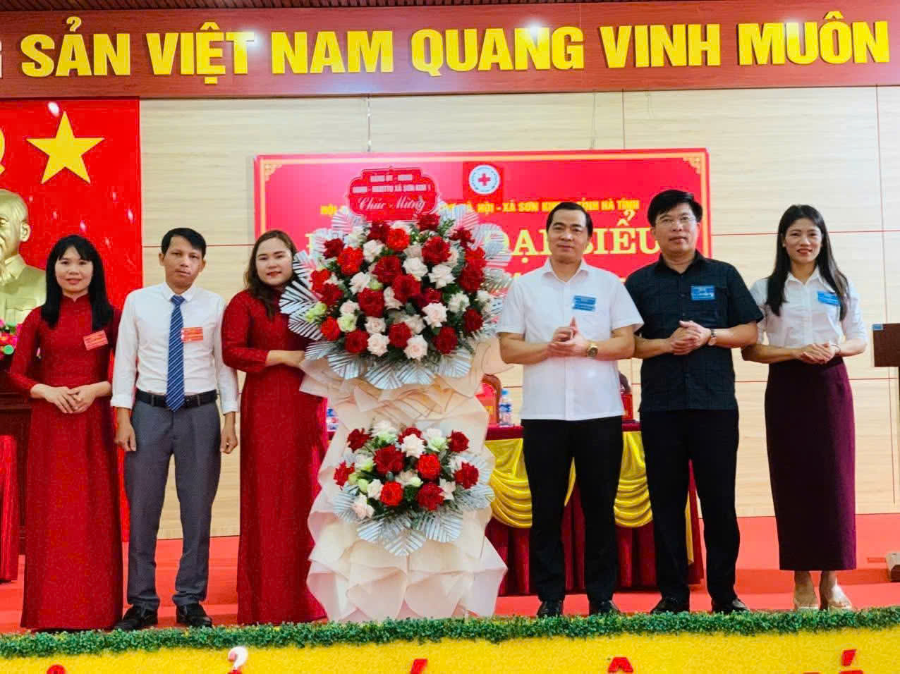 HỘI CHỮ THẬP ĐỎ - BẢO TRỢ XÃ HỘI XÃ SƠN KIM 1 TỔ CHỨC ĐẠI HỘI ĐẠI BIỂU NHIỆM KỲ 2026–2031