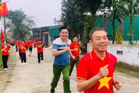 Xã Sơn Kim 1 tổ chức thành công ngày chạy olympic năm 2026