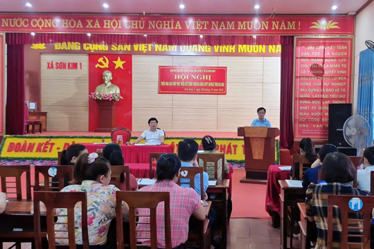 Sơn Kim 1 triển khai nhiệm vụ phát triển người tham gia bảo hiểm xã hội, bảo hiểm y tế, bảo hiểm thất nghiệp 