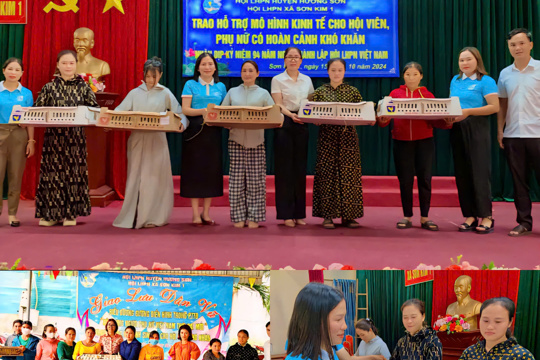 Vai trò của Hội LHPN xã Sơn Kim 1 trong công tác lãnh đạo thực hiện phong trào  thi đua  “ Xây dựng người phụ nữ Hà Tĩnh thời đại mới” và các cuộc vận động của Hội
