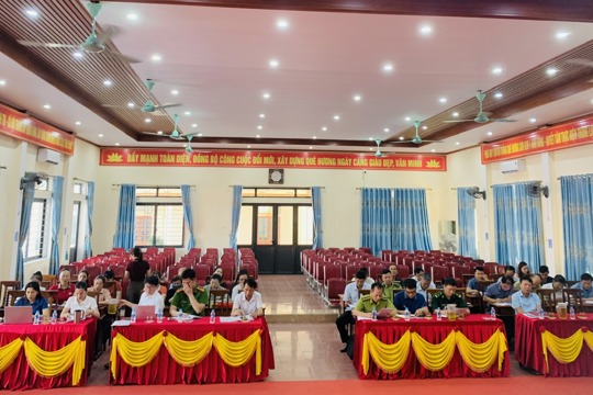 Xã Sơn Kim 1 tổ chức hội nghị Tổng kết công tác quản lý bảo vệ rừng, phòng cháy chữa cháy rừng và công tác phòng chống thiên tai năm 2025 - Triển khai nhiệm vụ năm 2026